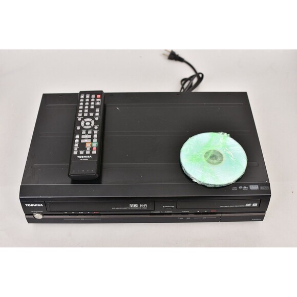 TESTED TOSHIBA D-VR660 HDMI DVD RECORDER/VCR COMBO VCR NOT WORKING - Picture 3 of 11